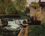 Maurice Galbraith Cullen The Mill Stream France oil painting artist